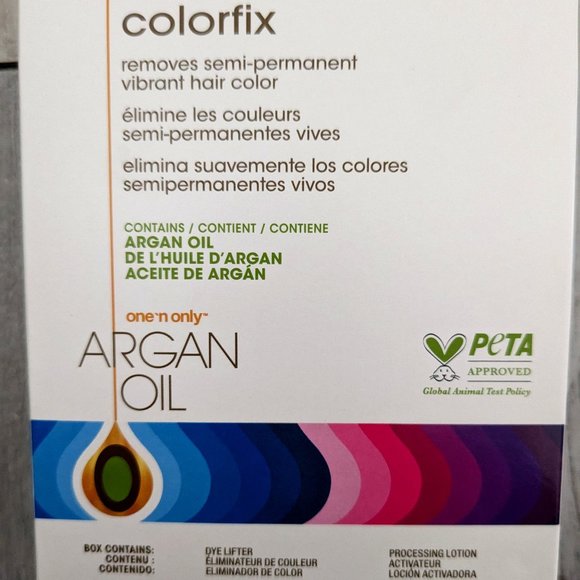One 'n Only Hair Argan Oil Colorfix Permanent Color Remover Poshmark